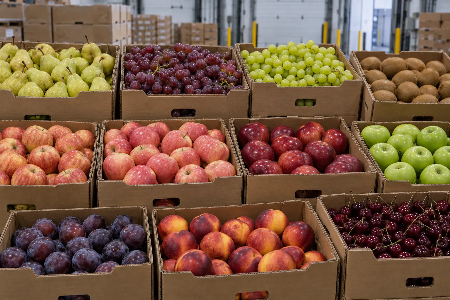 Fruta importada disponible todo el año en Colombia