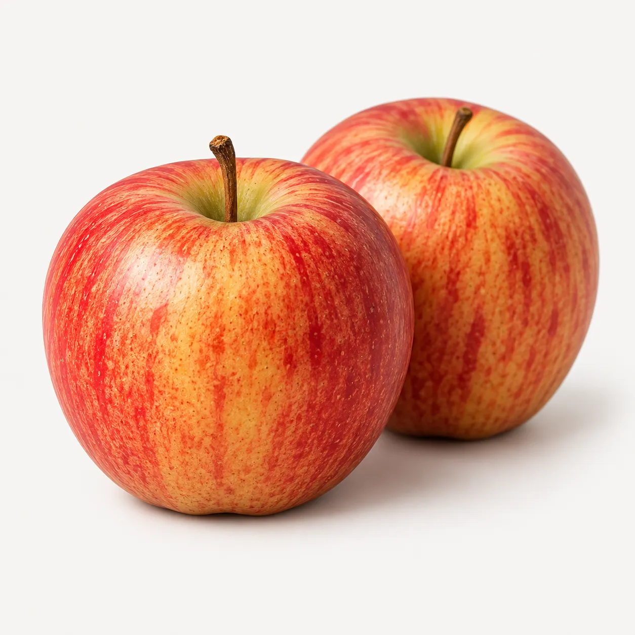 Manzana Gala roja importada al por mayor, dulce y crocante