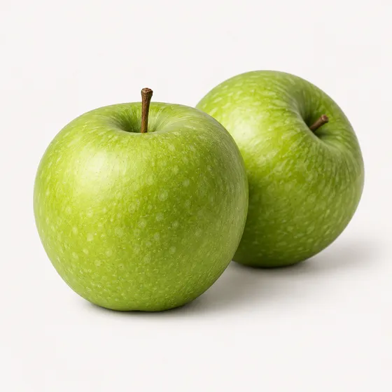 Manzana verde Granny Smith importada al por mayor, ácida y firme